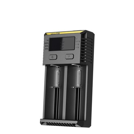 NITECORE I2 battery Charger + NITECORE 18650 3500mAh NL1835 Rechargeable li-ion battery: I2