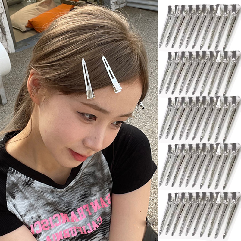 10Pcs Ladies Salon Fixed Hair No Bend Hair Pin Curl Hairclip Makeup No Crease Hair Clip Hairdressing Styling Tools
