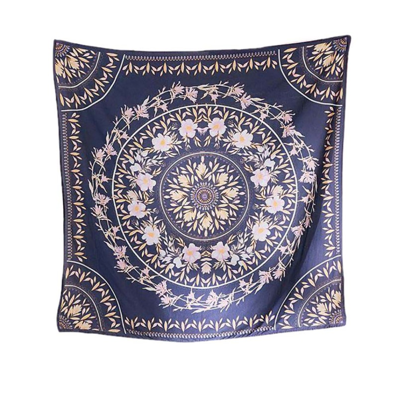 Indian Tapestry Mandala Hippie Bohemian Wall Hanging Flower Psychedelic Tapestry Wall Hanging Decor for Living Room Bedroom: 2