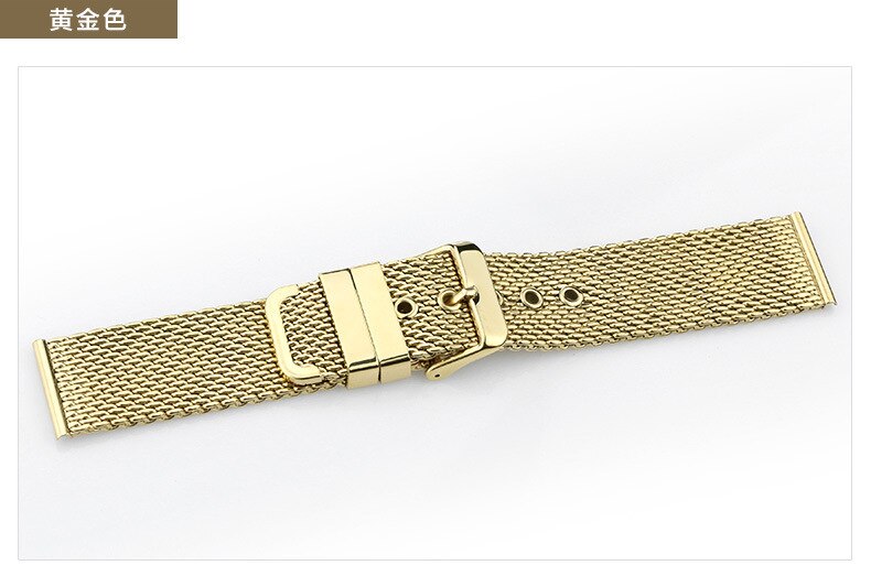 18mm 20mm 22mm 24mm Premium Mesh Milanese Loop strap Stainless Steel Watch band Metal Watchbad Replacement Watchband Bracelet