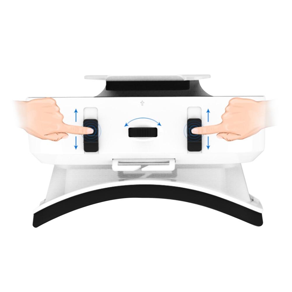 Tragbare 4,7-6 zoll praktisch VR Gläser Kasten Film 3D Brille Headset Helm