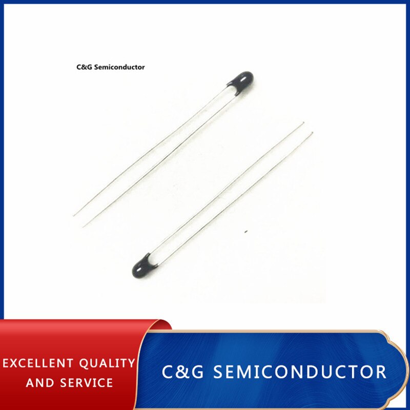 10pcs 10k OHM NTC Thermistor Resistor NTC-MF52AT 10K 5% MF52