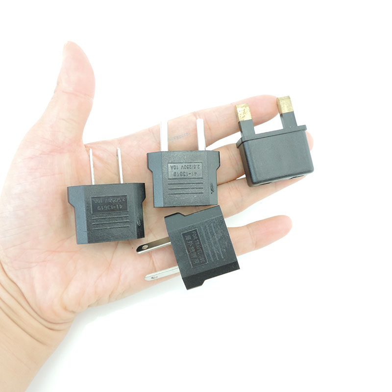 1/2/5pcs EU KR AU UK To EU US KR AU UK 250V 110v 10A wall Travel Adapter converter Electric Power Plug Charger Sockets Outlet EU