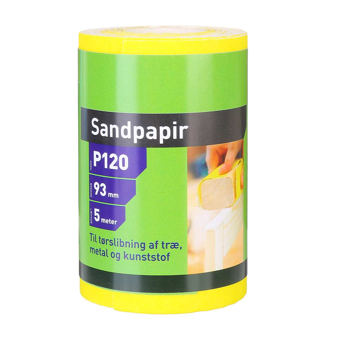 5m Aluminium Oxide Sandpaper Sanding Roll 40 60 80 120 180 Grit Sand Paper Roll Woodwork Metalwork Abrasive Tool