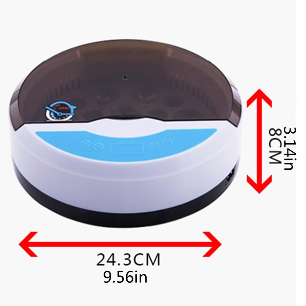 Automatic Breeding Machine 9 Eggs Brooding Machine PC Field Breeding Machine Incubator Chicken Duck Poultry: Default Title