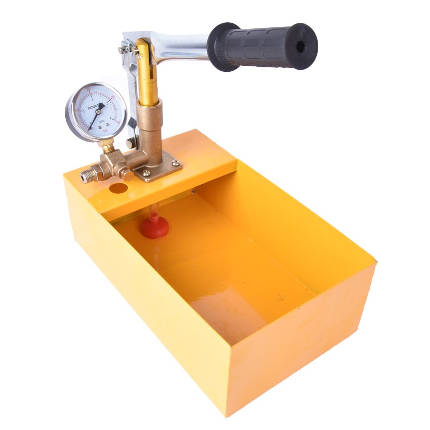SYB-40 Manual Water Pipe Pressure Test Pump 40 kg Copper Pump Body Manual Pressure Test Pump