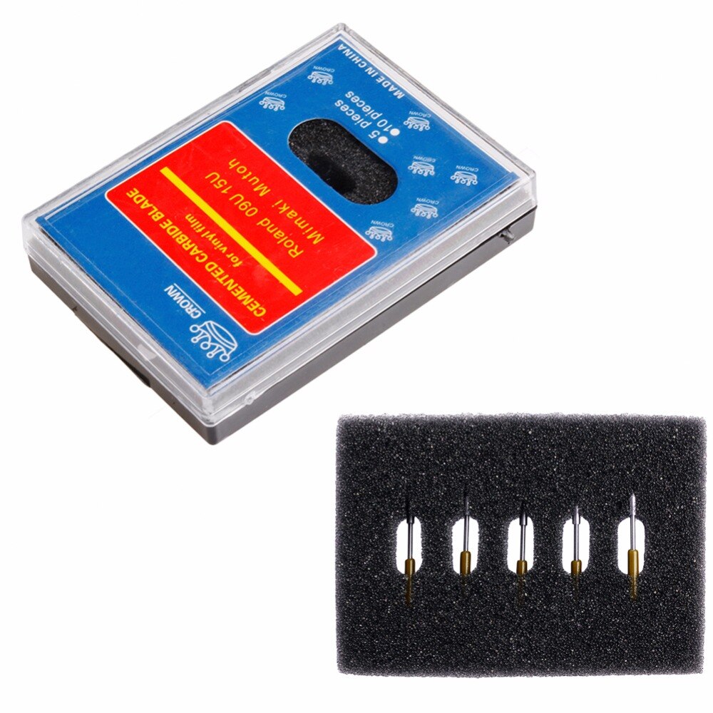 5X 30 45 60 Cutting Vinyl Plotter Blades For Graphtec CB09U Vinyl Cutter