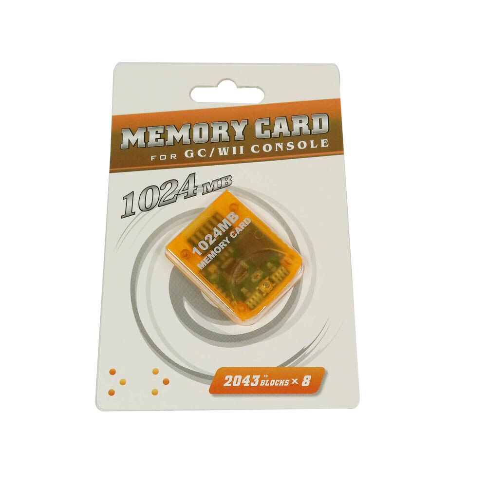 128M 64M 256M 32M 512M carte de stockage de mémoire économiseur de carte pour Wii pour GameCube pour GC de noël: 1GB