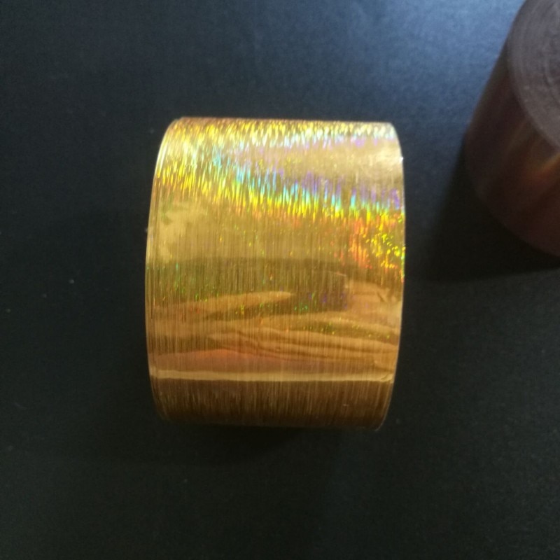 120m/ rull holo overføringsfolie neglekunst holografiske klistremerker 3 farger tilgjengelig for negler folie gjør det selv skjønnhet nail wraps 1 rull