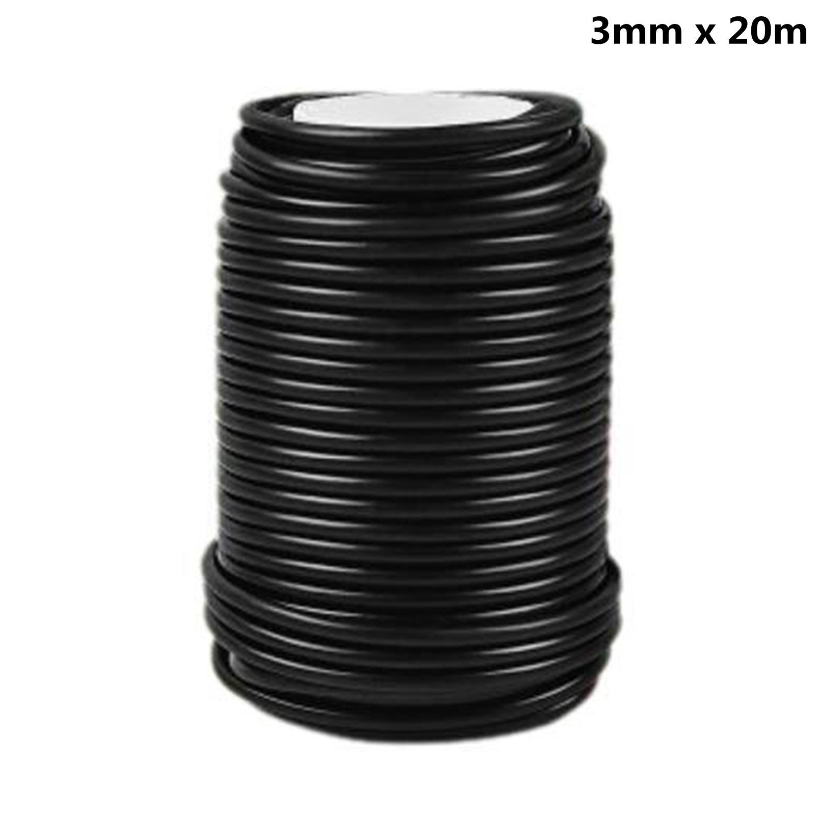 Laço de torção revestido para jardim, 20m, laços de borracha reutilizáveis, suporte para plantas, fácil operação, cabos para vegetais
