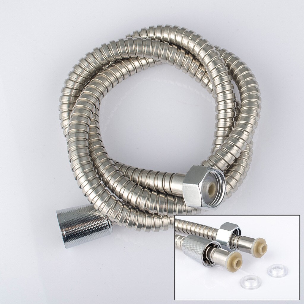 Shower Hose Pipes Fittings Shower Holder Water Pipe For Bath Stainless Steel Shower Head Bathroom Accessories