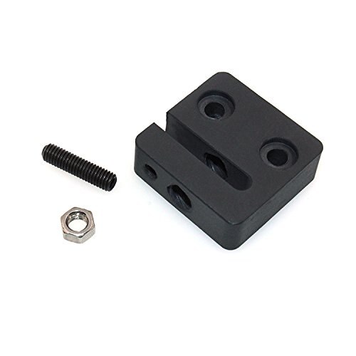 Anti-Backlash Nut Block with M4 20mm Top Wire and Nuts for 3D Printer CNC 8mm Metric Acme Lead Screw
