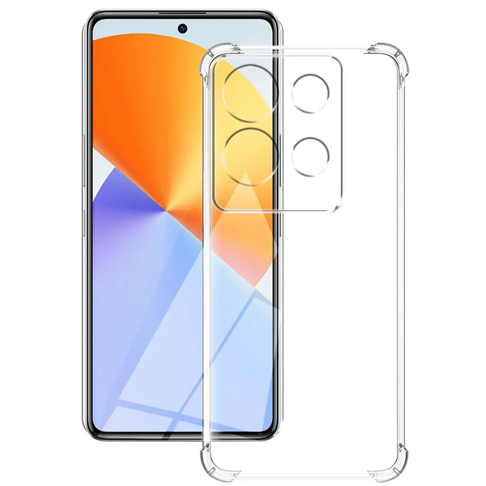 Funda de teléfono a prueba de golpes para Infinix Note 30 VIP, suave funda de silicona transparente o Infinix Note 30 Pro Coque: Lona