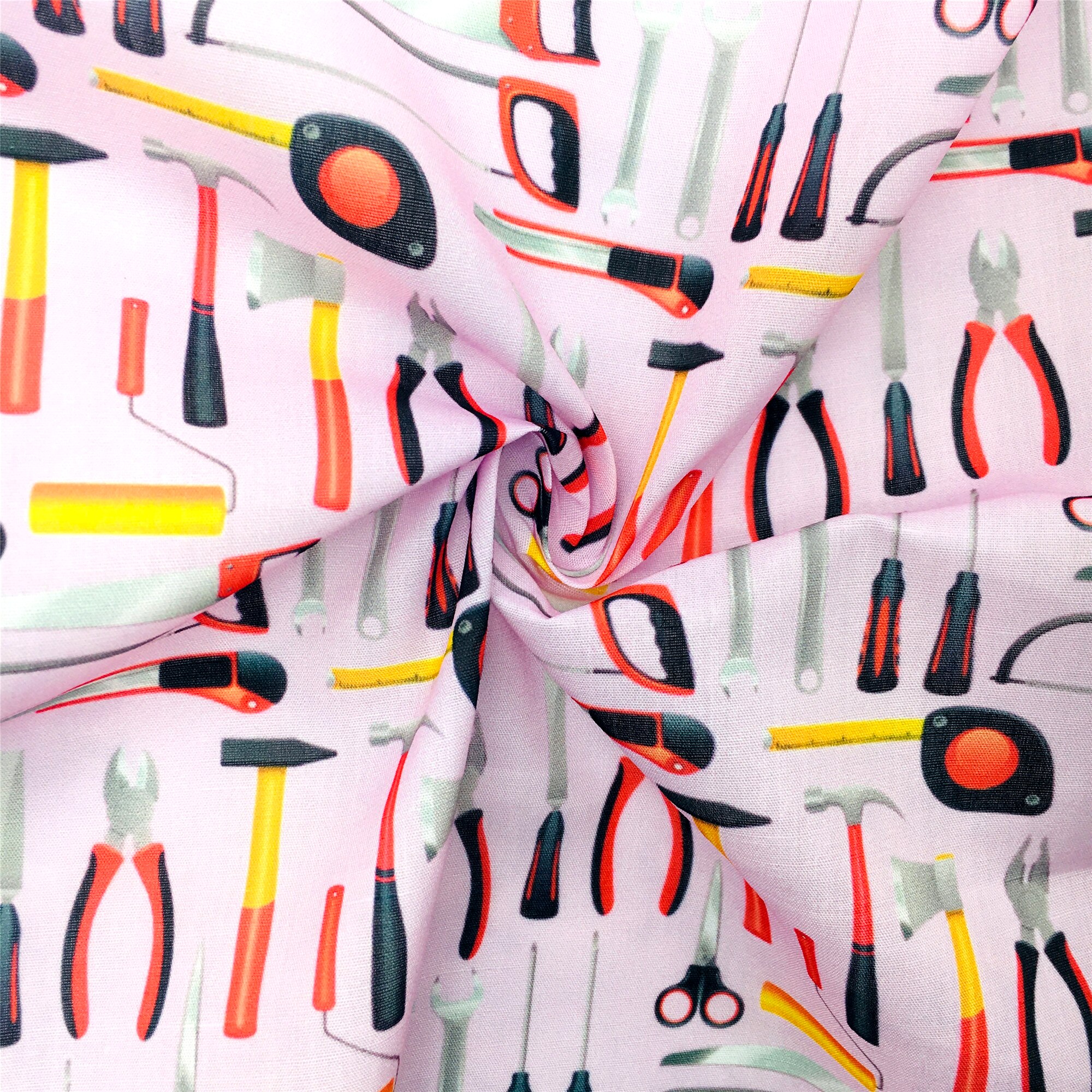 50*145cm Tool Series 100% Cotton Fabric Patchwork Sewing Quilting Fabrics Needlework For Tissue DIY Cloth Sewing,1Yc17297: 1121828003