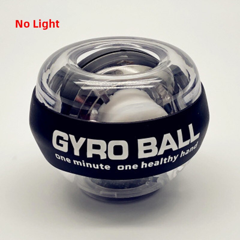 Hand Gyroscope Wrist Ball Muscle Power Ball Gym Hand Trainer Arm Exerciser Gyro Fitness Ball Hand Strengthener Force Equipments: 2