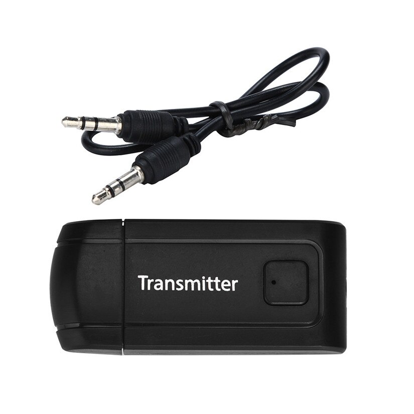 HIPERDEAL Wireless Bluetooth Transmitter For TV Phone PC Y1X2 Stereo Audio Music Adapter with 3.5mm AUX #A: Default Title