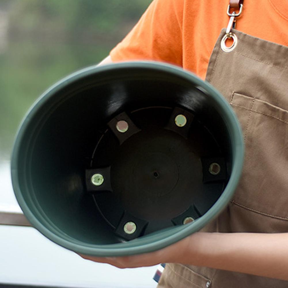 1 gallon nursery flower pot outdoor vegetable flower plant plastic flower pot garden 3 pack nursery flower pot home garden FD