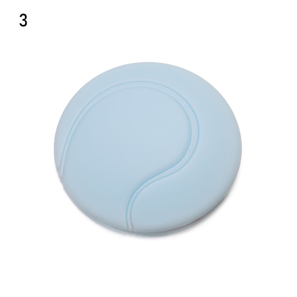 Butoir de porte rond/carré en Silicone, protection murale, poignée de porte, pare-chocs, auto-adhésif, silencieux, bloc de porte, meubles, Anti-collision: 3