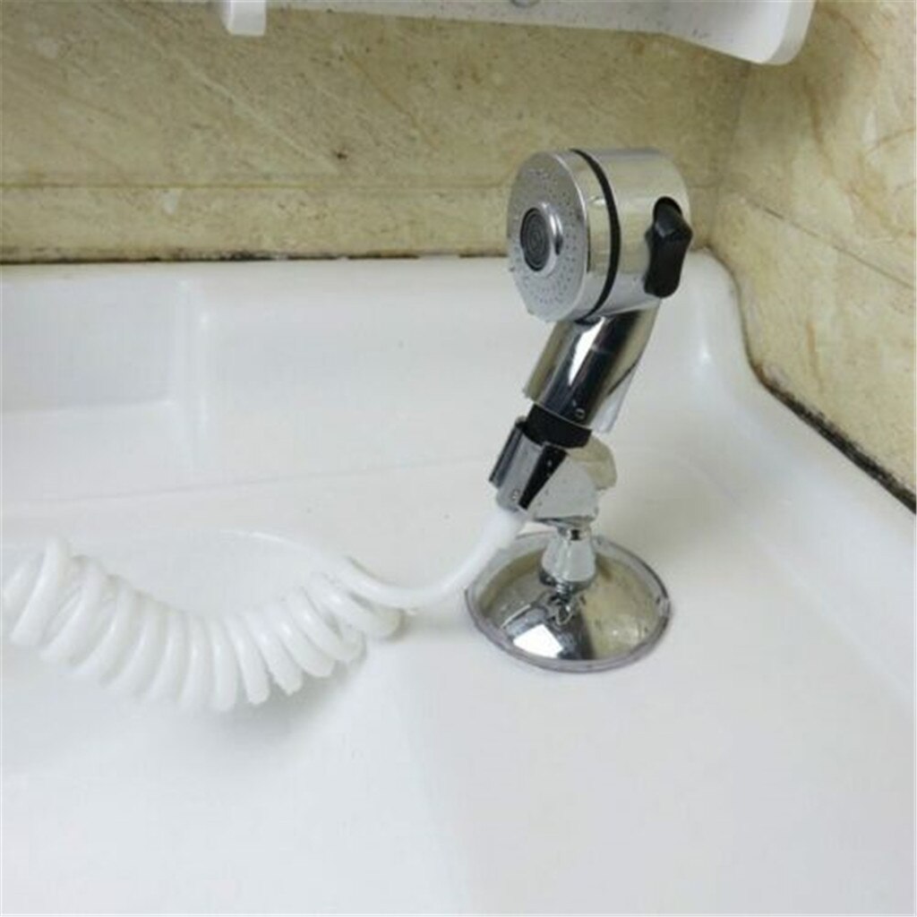 Detachable Sink Shower Extension Head Set Adjustable Quick Connect Faucet Hand Shower For Hair Wash Shower Home Bathroom