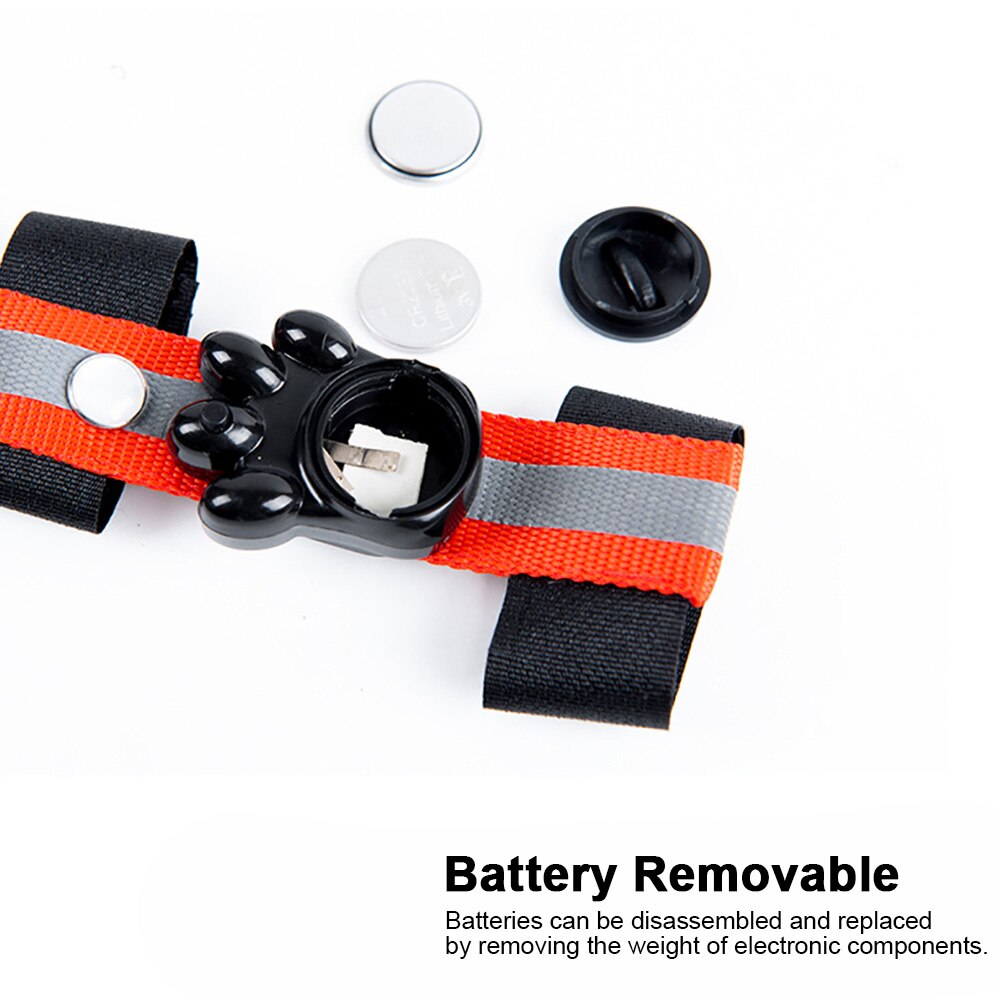 Equestrian Night Riding Multi-function Battery Powered Belt Led Luminous Straps Running Halter Accessories Horse Harness Neck