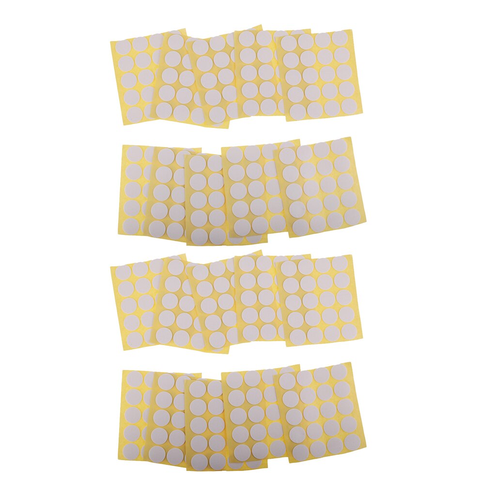 400pcs Candle Wick Stickers Double-sided Foam Dots for Candle Making 20mm