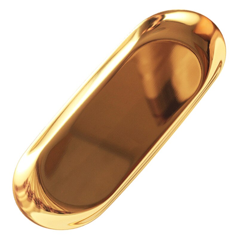 nordisch Gold Ablage Edelstahl Gebäck Platte Schmuck Metall Ablage Dekorative Kleine Schreibtisch machen-hoch Veranstalter