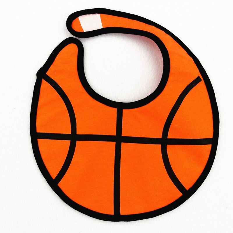 Baby Meisje Jongen Waterdicht Handdoek Bib Kids Peuter Voeden Voetbal Basketbal Honkbal Slabbetjes Burp Doeken Baby Accessoires