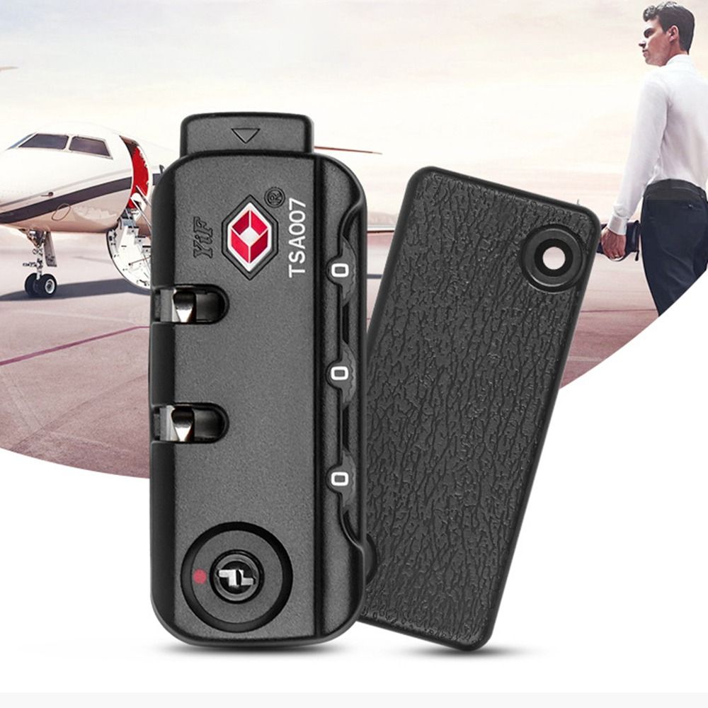 TSA 3 Digit Password Lock Travel Suitcase Luggage High Security Coded Lock Sturdy Cupboard Cabinet Locker Duffle Bag Padlock