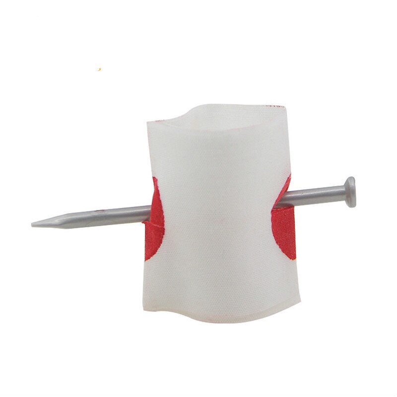 1 Set Blutige Streich Gefälschte Nagel Durch Finger Magie Trick Scary Lustige Komödie Party Zeigen Kit Straße Magia Fuuny Gadget