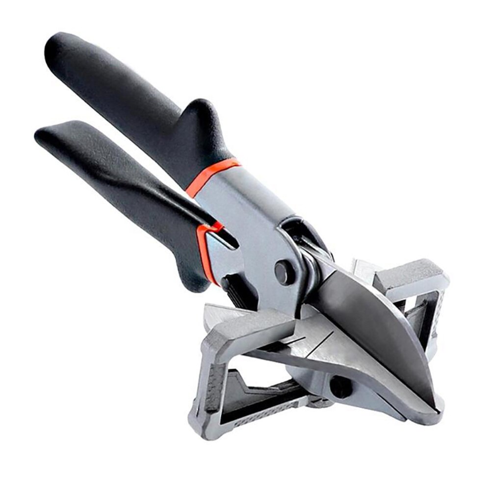 Trim Cutter Angle Shears Wire Slot Cutter Trunking Scissors Orange Durable Clear Scale Steel Blade Wire Duct Cutter Cutting