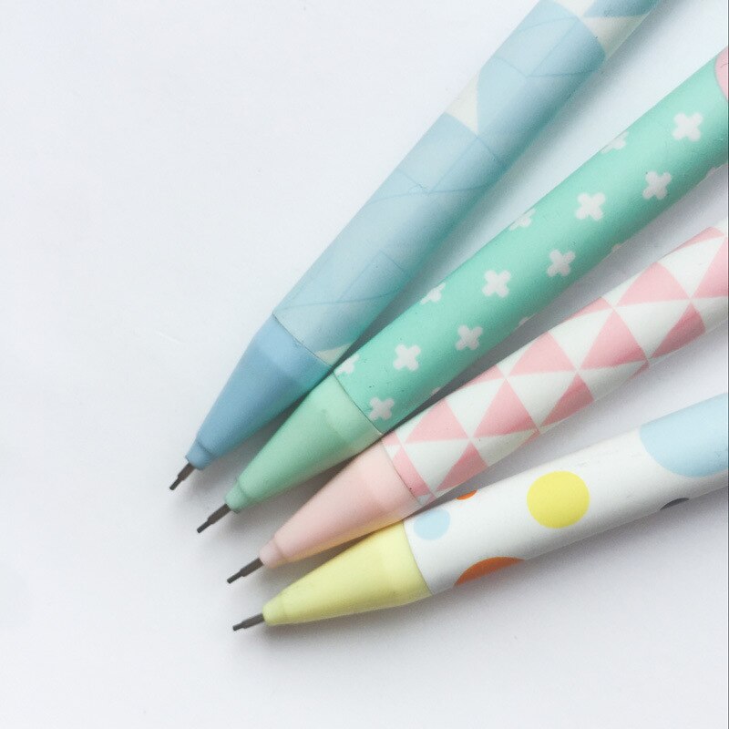 48pcs Kawaii Mechanical Pencil Lead 0.5mm 0.7mm Cute Cartoon Lovely Automatic Pencils for Kids School Stationary Items Supplies