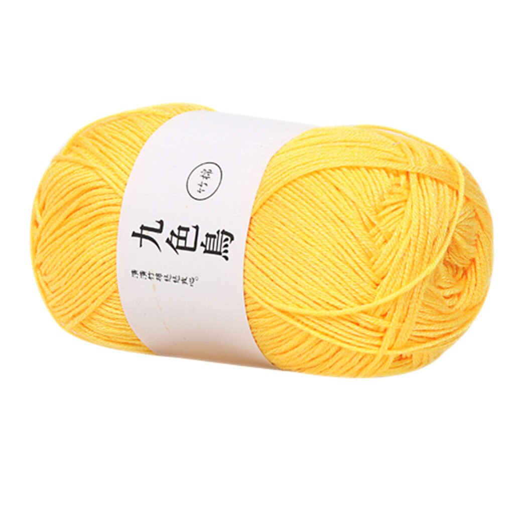 Bamboo Charcoal Cotton Baby Line Fine Wool Crochet Diy Children Cotton Yarn Comfortable Wool Blended Yarn Apparel Sewing Yarn: A