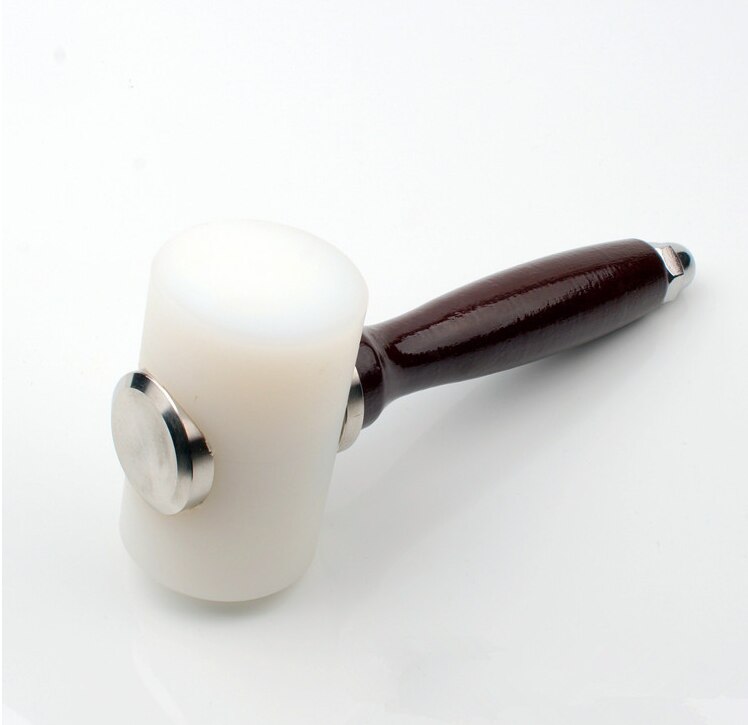 Hand Hammer für Leder Gravur, Holz Nylon Hämmer Verwendet, um Rindsleder Carving Lederhandwerk Punch Druck Percussion DIY werkzeug