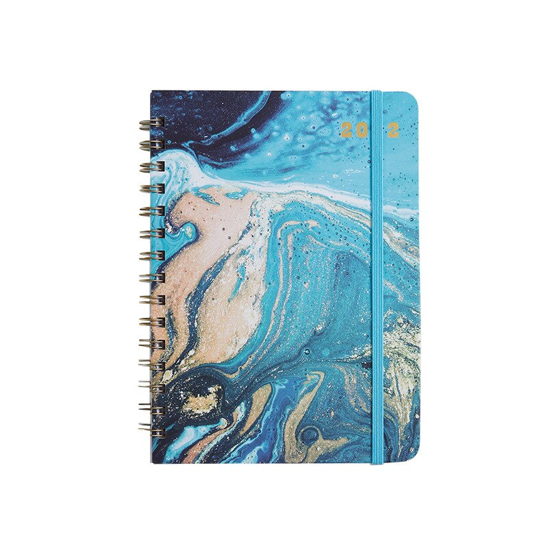 2022 A5 Planner/Calendar Notebook Diary Weekly Agenda Goal Habit Schedules Organizer Stationery For School Office Supplies: modle-7