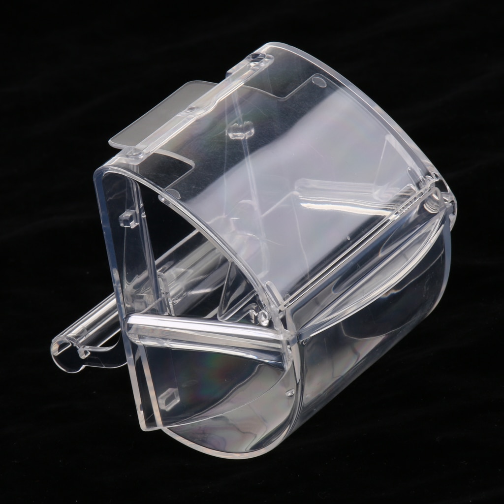 No Mess Bird Parrot Feeding Cup Cage Hanging Feeder Pet Drinking Bowls