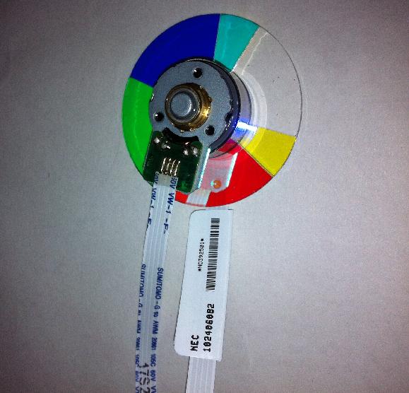 Roue de couleur du projecteur pour projecteurs NEC VE281 VE282 V260 V230 V300