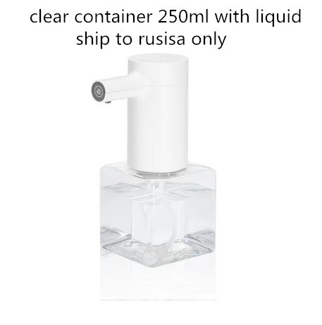 Xiaomi Eco-System Brand Lebath Auto Induction Foam Soap Dispenser Hand Washer 1500mah Battery Charge 450/250ML Capacity PK MiniJ: liquid clear 250ml