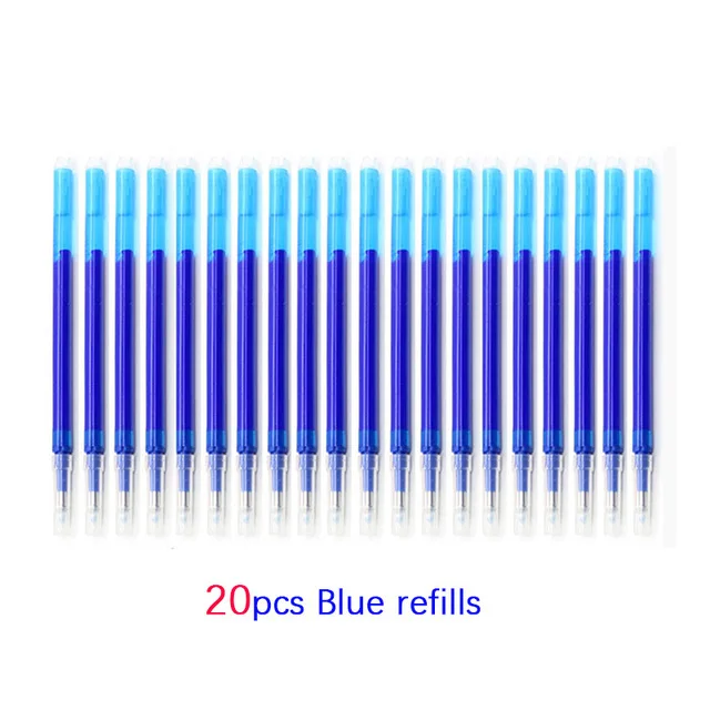 pilota Frixion penna impostato di penne gel cancellabili 0,5 mm Blu/nero/rosso Sostituibile Ricarica Studente Strumento di scrittura Forniture di cancelleria giapponese