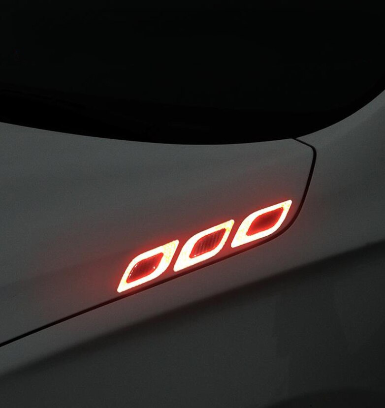 Pegatina de advertencia reflectante para coche, accesorios para Suzuki Vitara Swift Ignis SX4 Baleno Ertiga Alto Grand Vitara Jimny s-cross