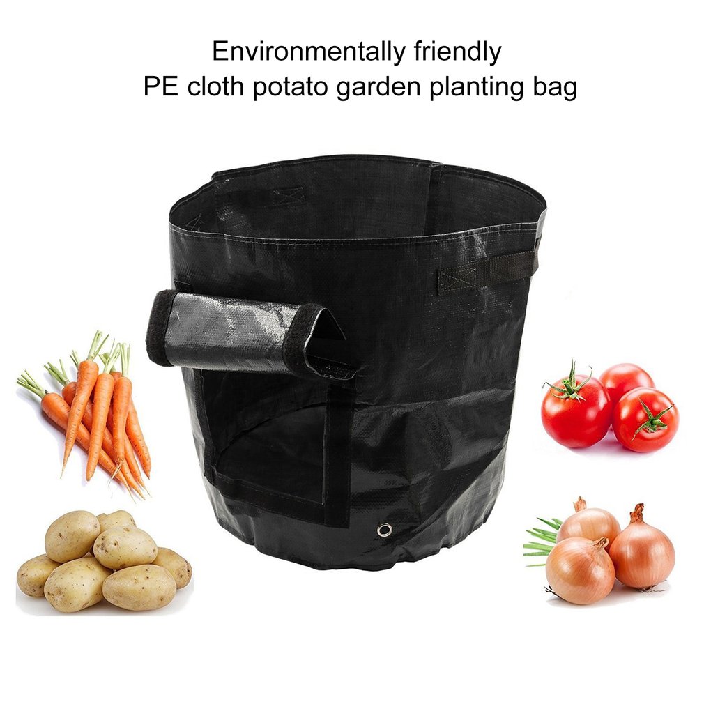 Amw Milieu Home Tuin Boerderij Aardappel Planten Pe Zakken Teelt Tuin Potten Plantenbakken Groente Planten Zakken Groeien Zakken