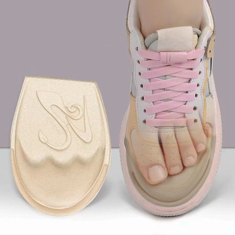 Coussinet avant-pied pour femmes, talons hauts, demi-semelle intérieure, bouchon d'orteil, réduit la taille de la chaussure, coussinets antidérapants, Anti-douleur, semelles intérieures pour chaussures