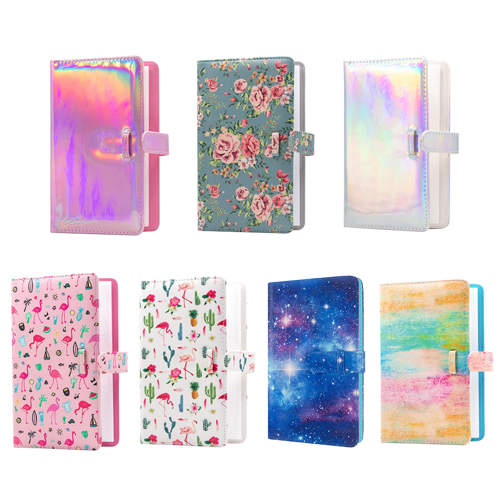 Album de Film Photo à 96 pochettes, livre de rangement d'images en cuir PU pour FujiFilm Instax Mini 12 11 8 9 7s, Mini Film de 3 pouces, format de papier