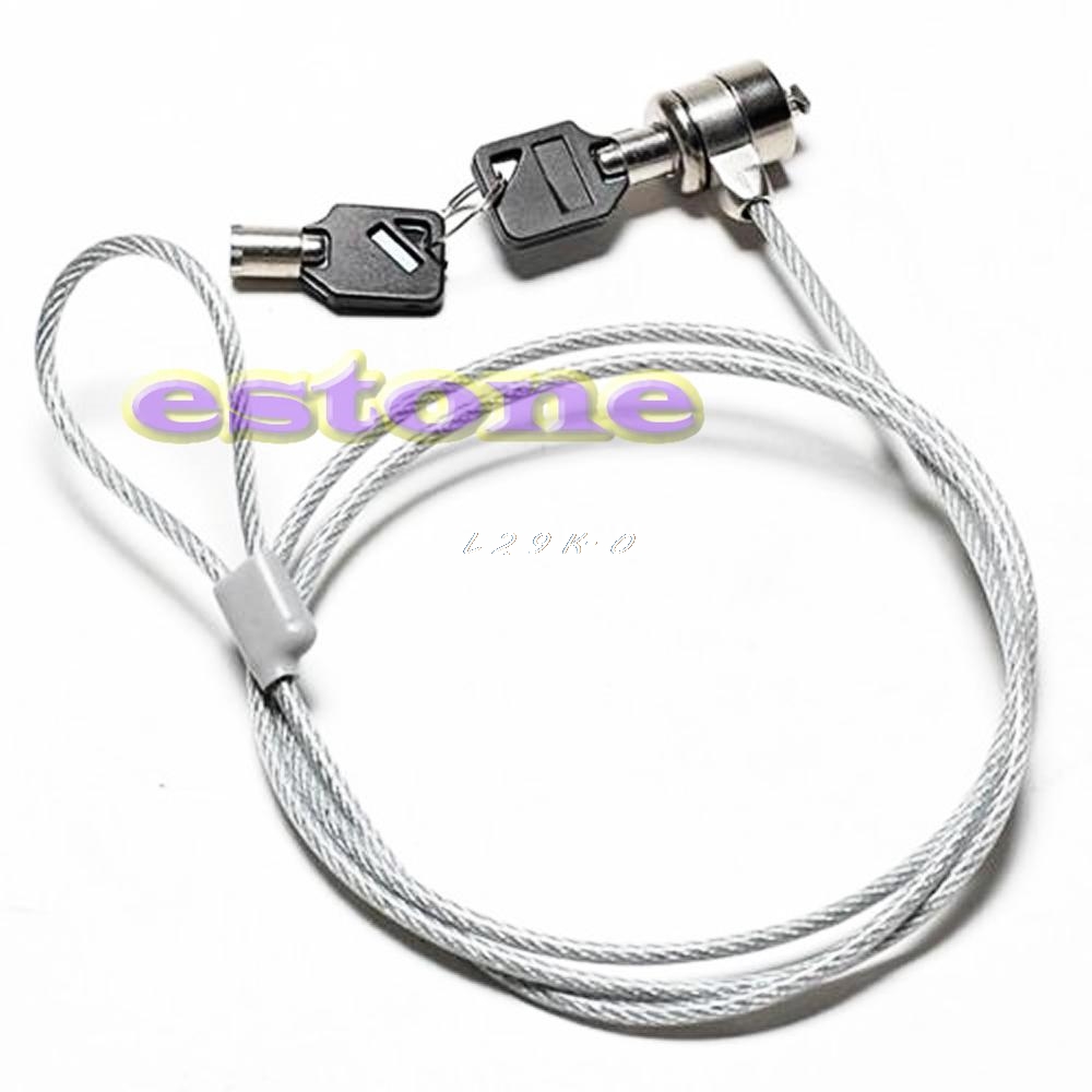 Notebook Laptop Computer Lock Beveiliging Security China Kabel Ketting Met 2 Sleutel Gloednieuwe