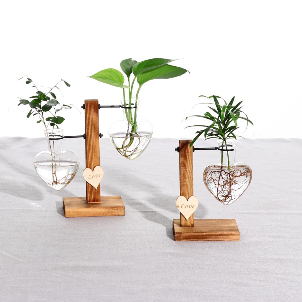 Hydroponic Vase Vintage Desktop Plant Terrarium Planter Vase Water Planting Propagation Stations Libra Planter Hydroponics