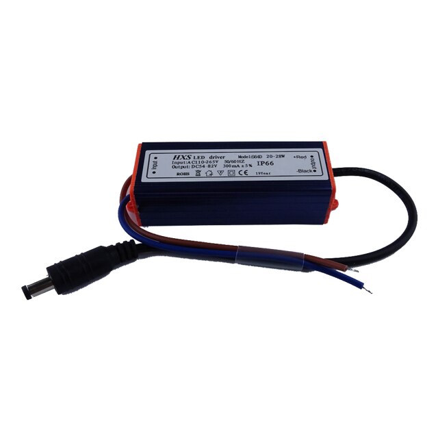 Accessory LED Driver Constant Current Tool Lamp Power supply With DC jack: 20 28W