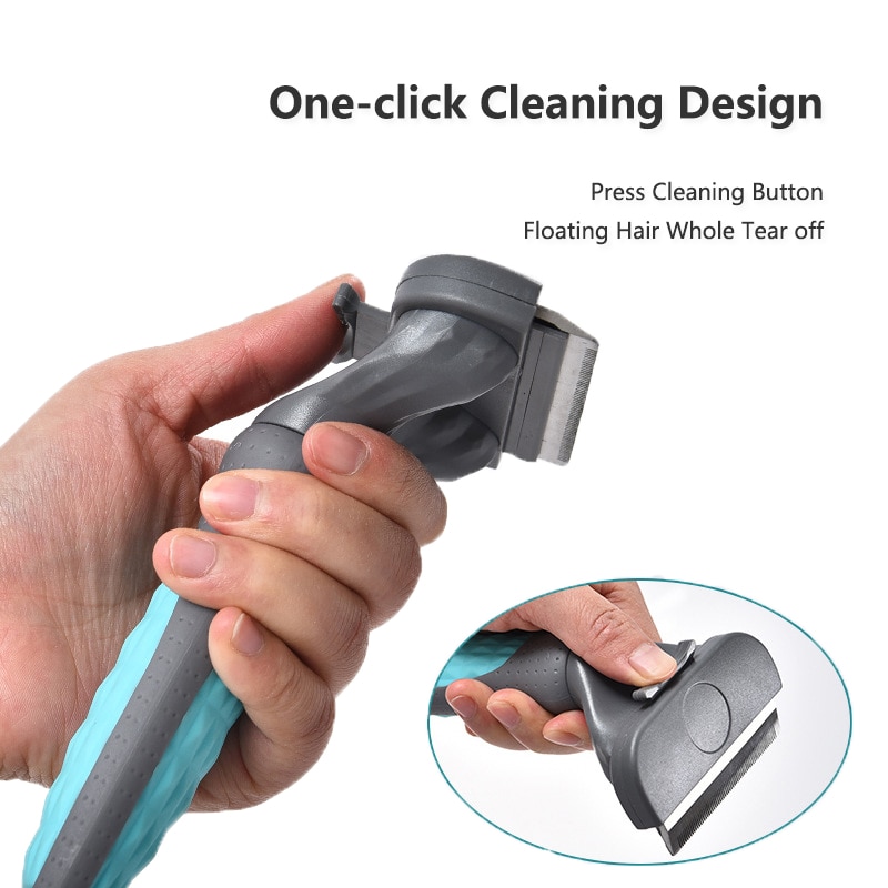 Haustier Katze Haar Entfernung Kamm Haustier Hund Pflege Sauberen Pinsel Deshedding Verknüpfungen Rechts Hand Haar Entfernung Pinsel Haar Verschütten Kamm für Haustiere