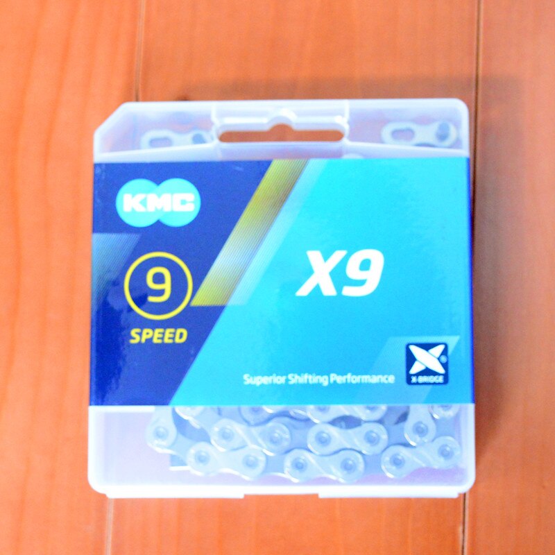 KMC Z9 / X9 bicycle chain 9 speed Road mountain bike 116L MTB chain