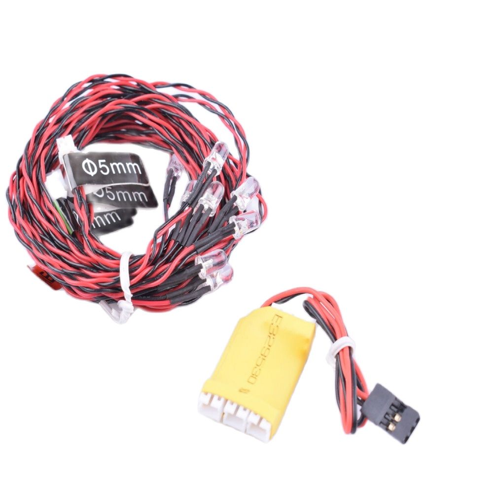 RC Realistisches LED-Beleuchtungsset für RC Hubschrauber Flugzeug Flugzeuge Flugzeug Flugzeug RC Modelle RC Spielzeug