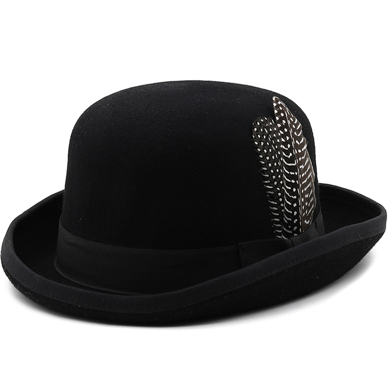 Gamble & Gunn Stingy Brim Black Pork Pie Hat Heisenberg/Walter White - View #13