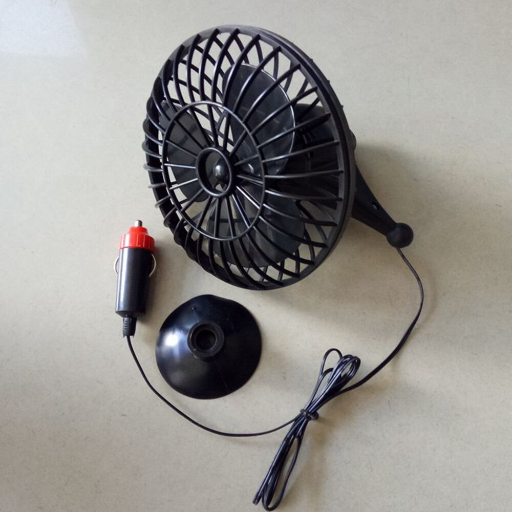 Adsorption Mini fan With a Suction Cup Plastic Replaces 12V Air Cooling